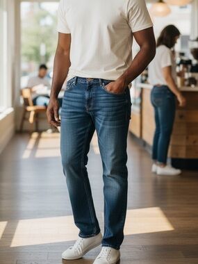 NWT $283 EMPORIO ARMANI  jeans J75 Gold Senes Mens Jeans Limited Edition